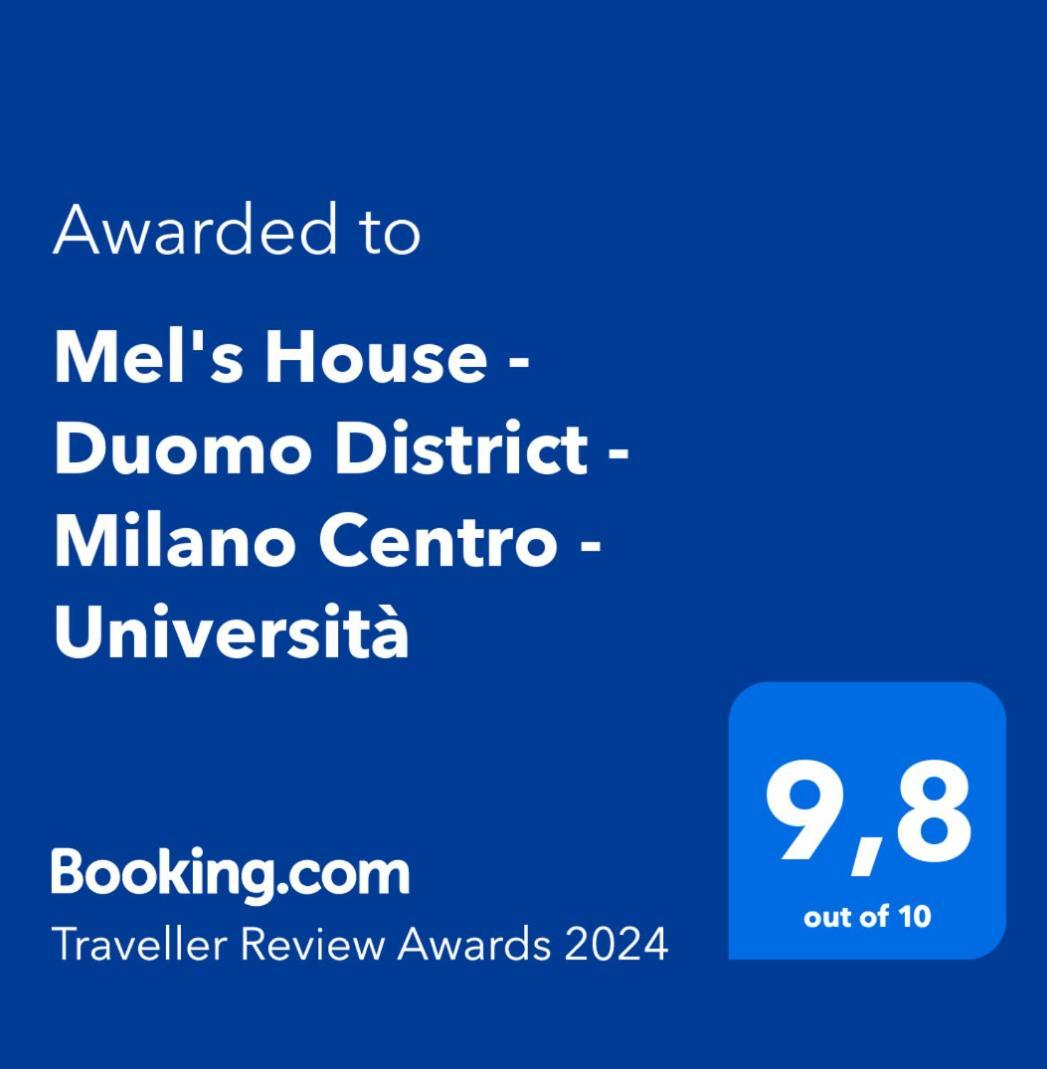 "Mel'S House" - Duomo District - Milano Centro - Universita Exteriér fotografie
